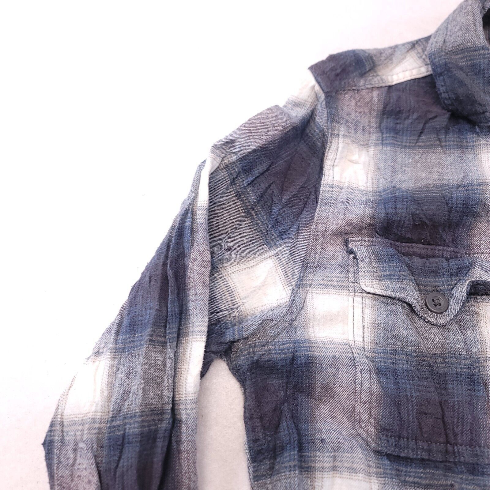 Sonoma Sonoma Tartan Flannel Shirt Mens Size Small S Blue White Size US S / EU 44-46 / 1 - 4 Thumbnail