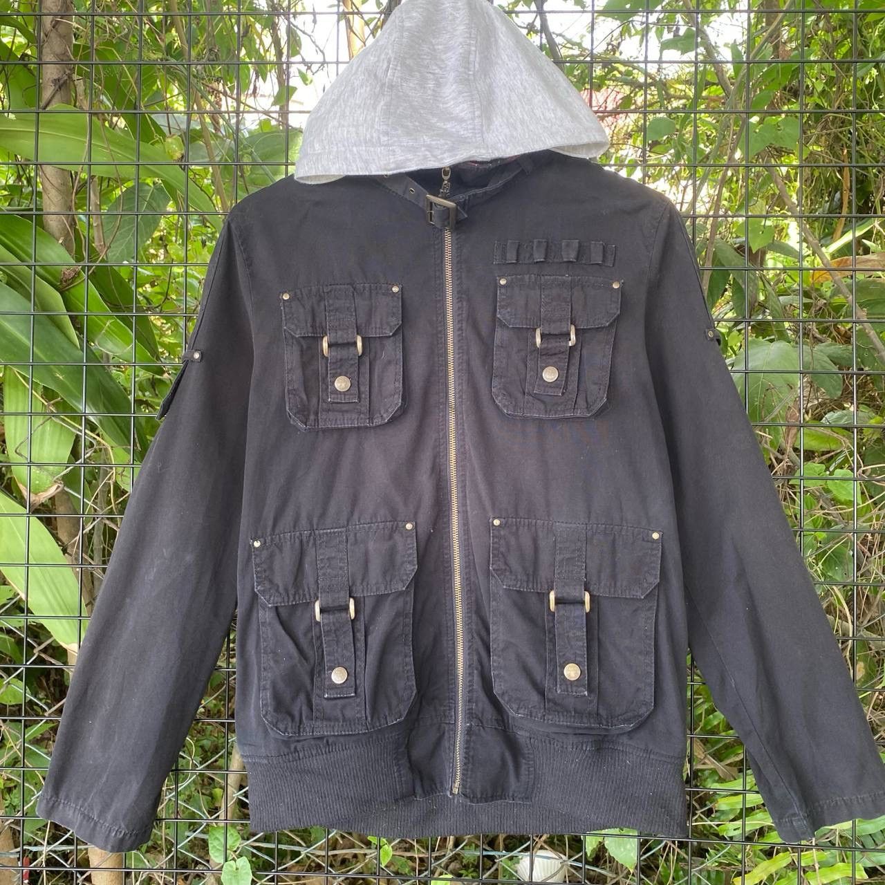 If Six Was Nine × Japanese Brand Vtg Japan Laform Cargo Pocket Zipper Hoodies Size US M / EU 48-50 / 2 - 2 Thumbnail