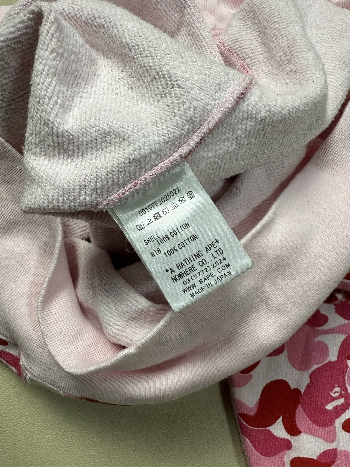 Bape A bathing ape bape logo camo pink Size XS / US 0-2 / IT 36-38 - 9 Thumbnail