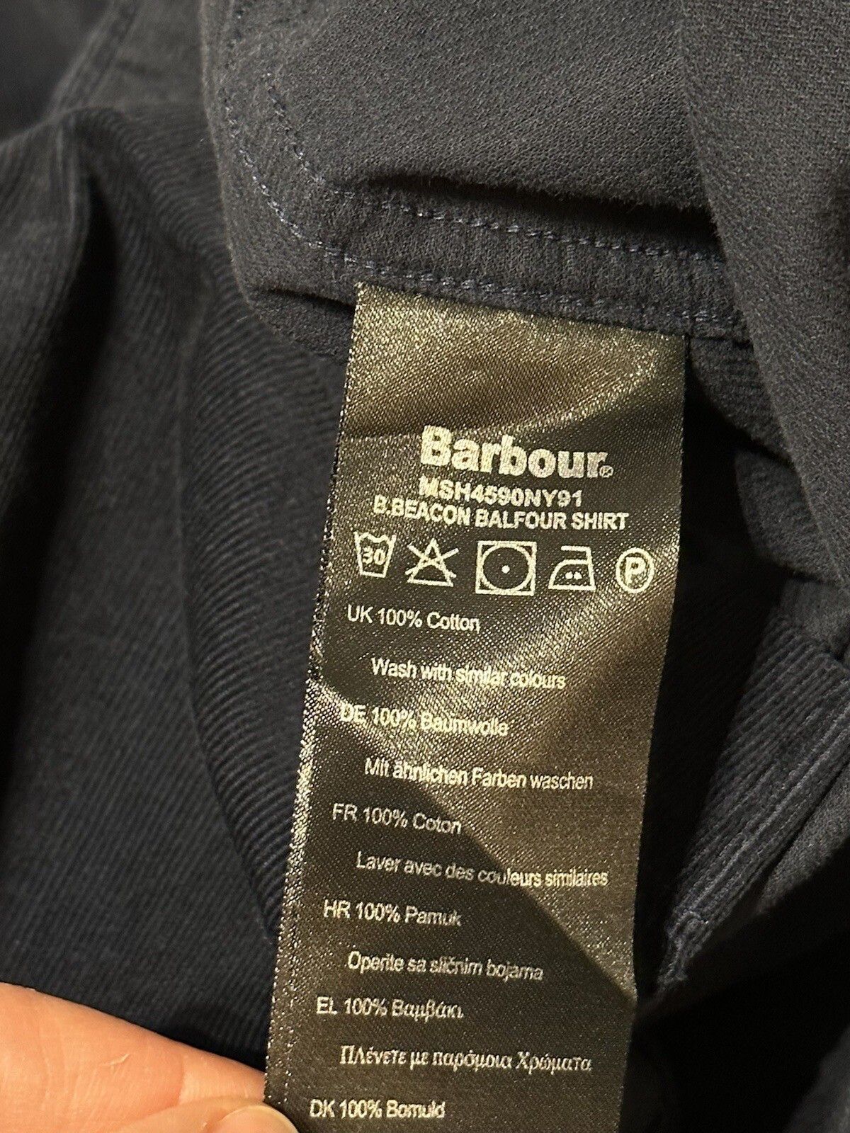 Barbour BARBOUR BEACON BALFOUR SHIRT MENS VELVET VELOUR CORDUROY Size US M / EU 48-50 / 2 - 12 Thumbnail