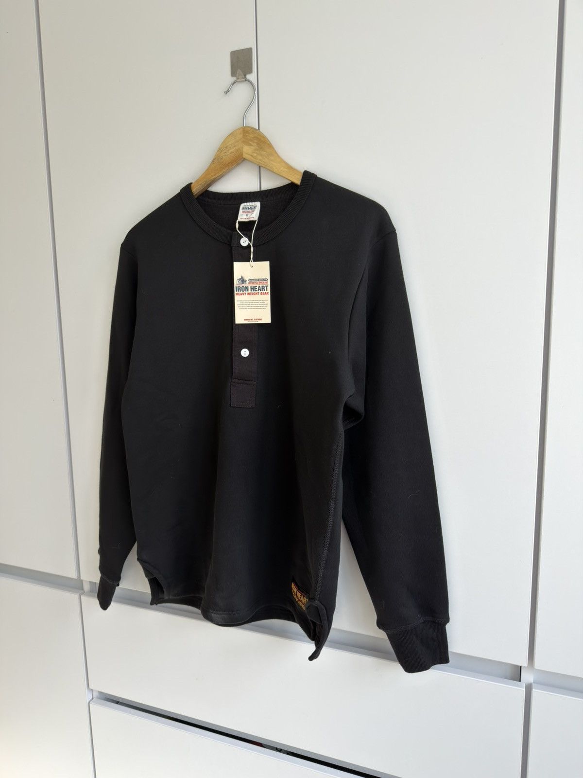 Iron Heart Iron Heart 14oz Black Pullover Sweatshirt S Japan Size US S / EU 44-46 / 1 - 2 Thumbnail