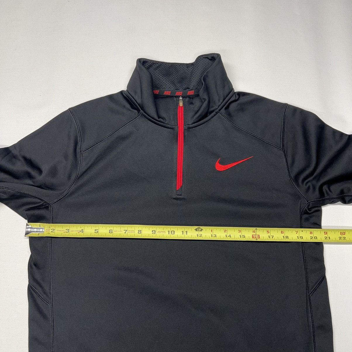 Nike Nike Therma Fit Quarter Zip Black Pullover 1/4 Fleece Red Size US S / EU 44-46 / 1 - 17 Thumbnail