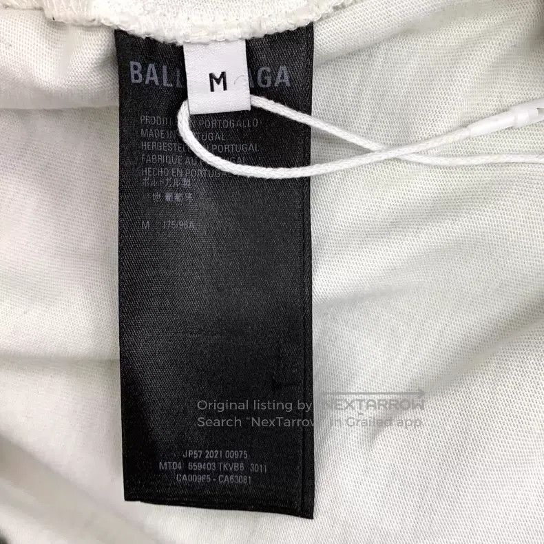 Balenciaga Balenciaga Military green logo letter printed hole design Size US M / EU 48-50 / 2 - 7 Thumbnail