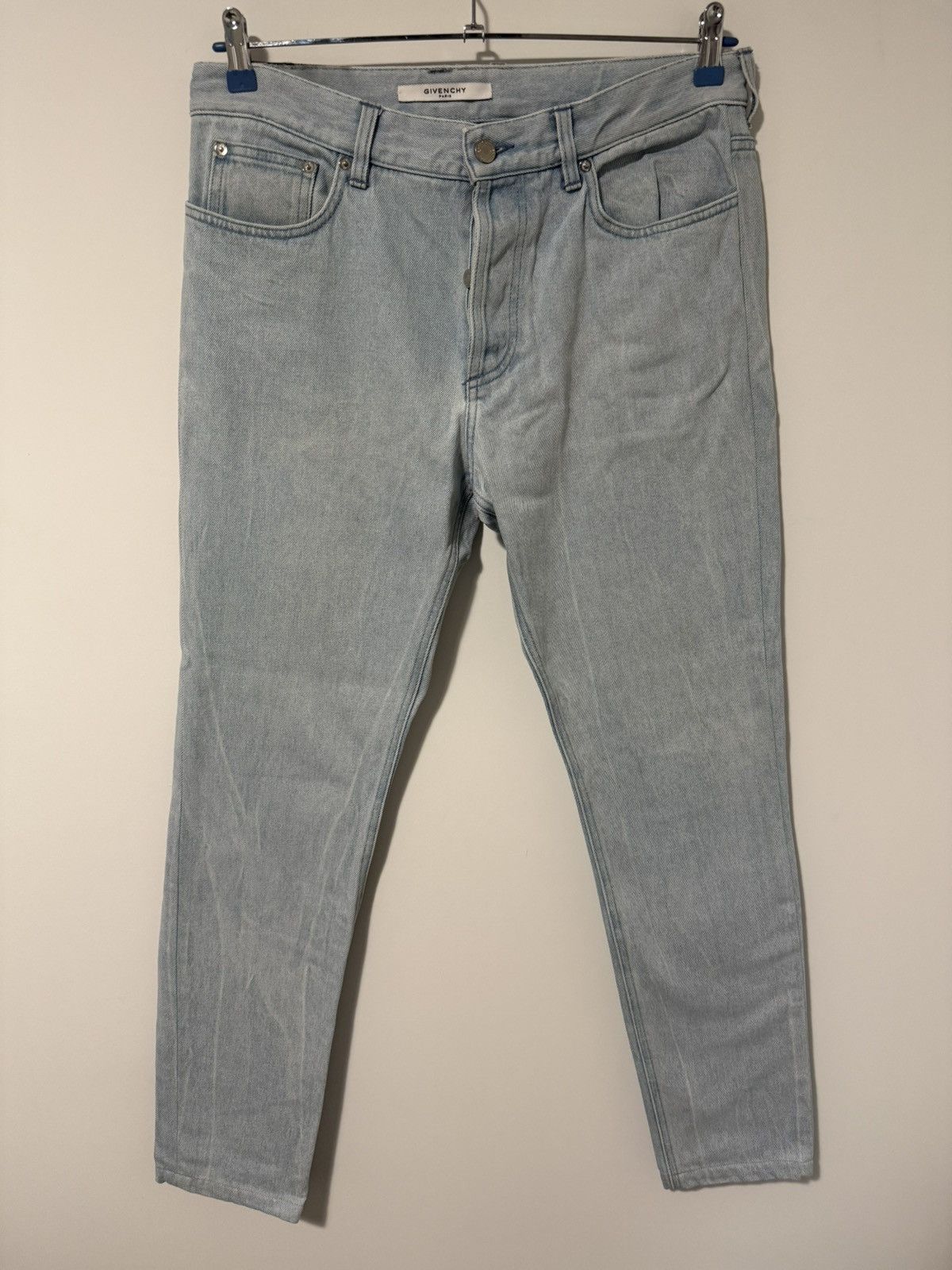 Givenchy Givenchy light blue jeans Size US 36 / EU 52 - 1 Thumbnail