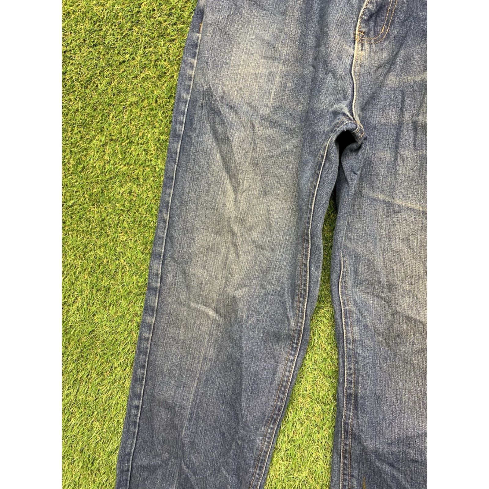 Enyce VINTAGE Enyce Jeans Men 36x30 Denim Wide Leg Baggy Hip Hop Skater 80s 90s Y2K Casual Size US 36 / EU 52 - 3 Thumbnail