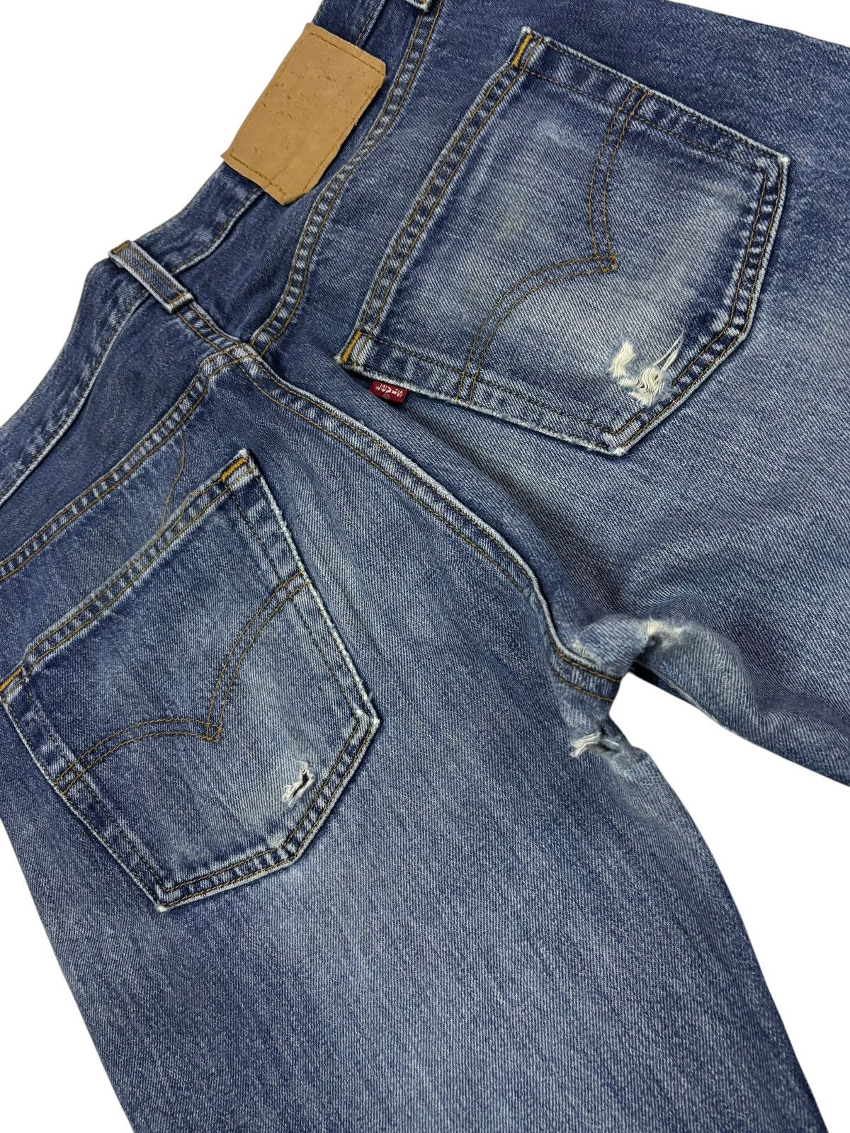 Levi's Vtg 90s Levis 501 Distressed Jeans Size US 30 / EU 46 - 7 Thumbnail