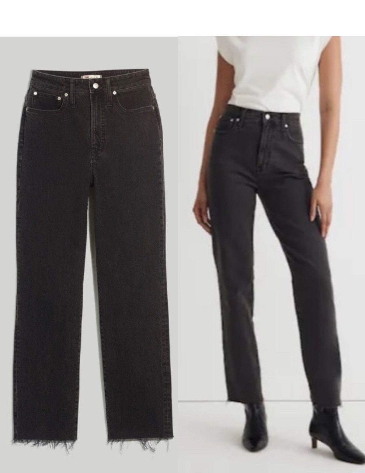 Madewell Madewell 99% Cotton Perfect Vintage Black Size 29" - 1 Thumbnail