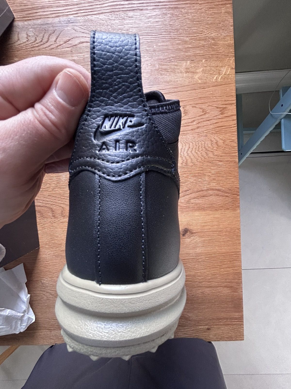 Nike Nike Lunar Force 1 Duckboot Black Neutral Olive Size US 11 / EU 44 - 4 Thumbnail