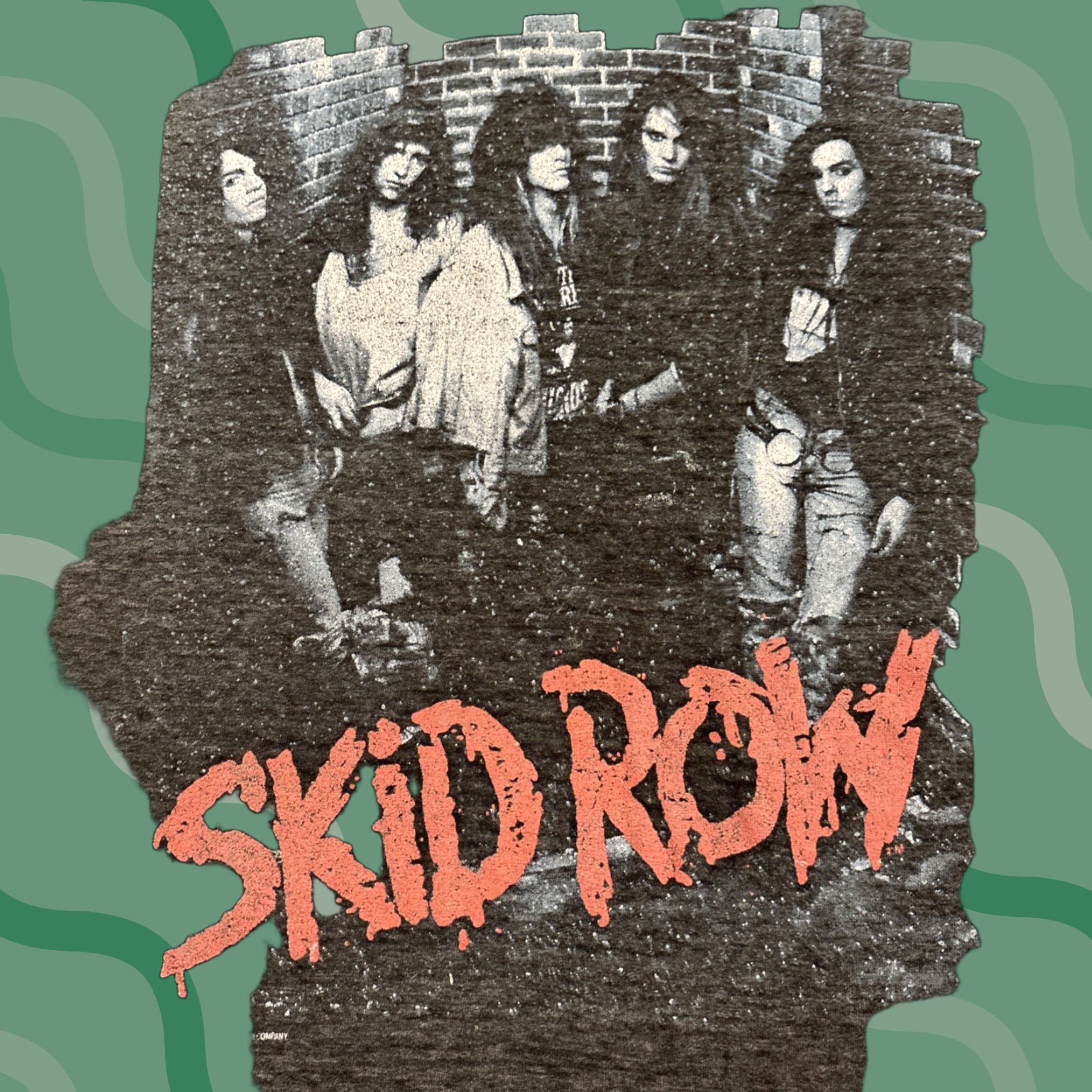 Vintage VINTAGE Skid Row Makin A Mess Black T-shirt Size L Mens T-Shirt 80s Band Rock Size US L / EU 52-54 / 3 - 1 Thumbnail