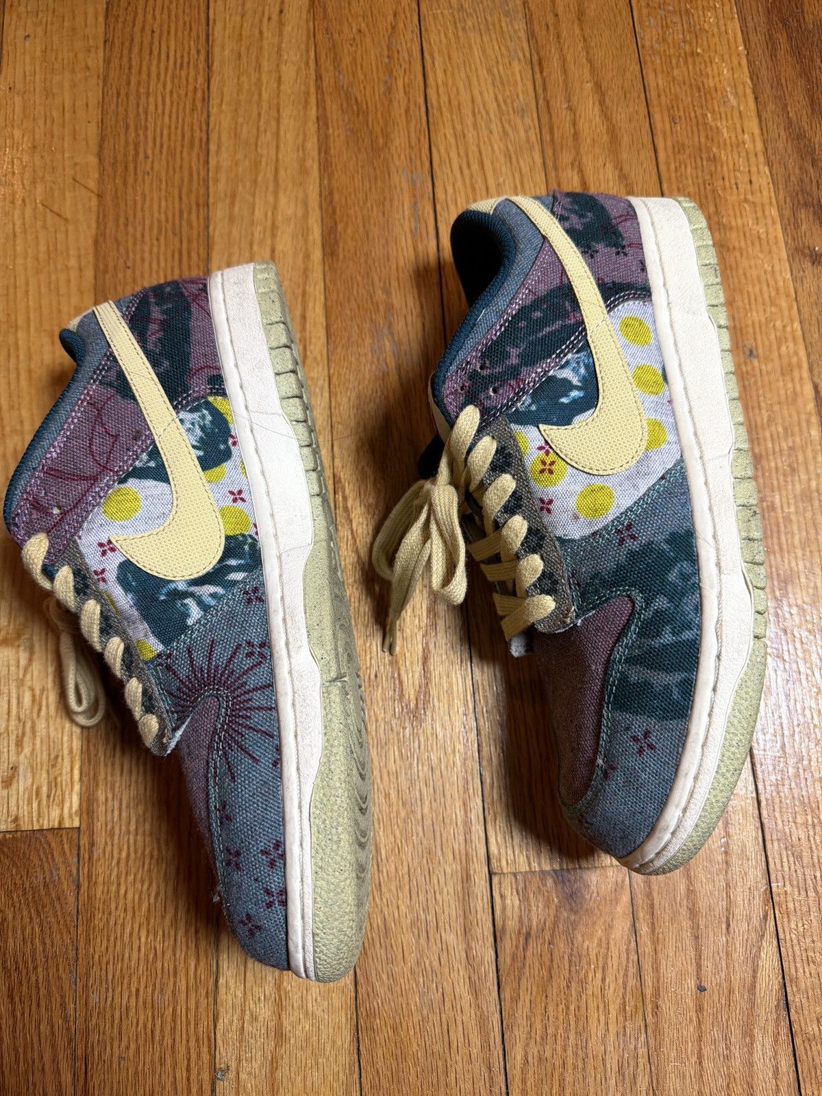 Nike Nike Dunk SB Community Garden Size US 7.5 / EU 40-41 - 6 Thumbnail