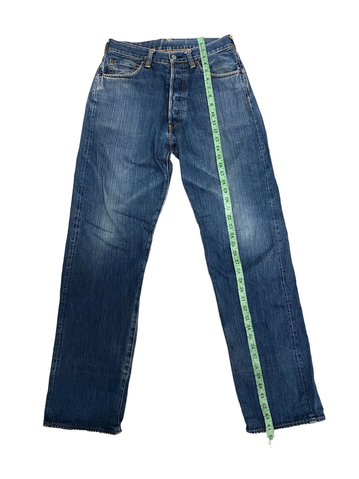 offer Vintage Evisu Distress Denim Jeans