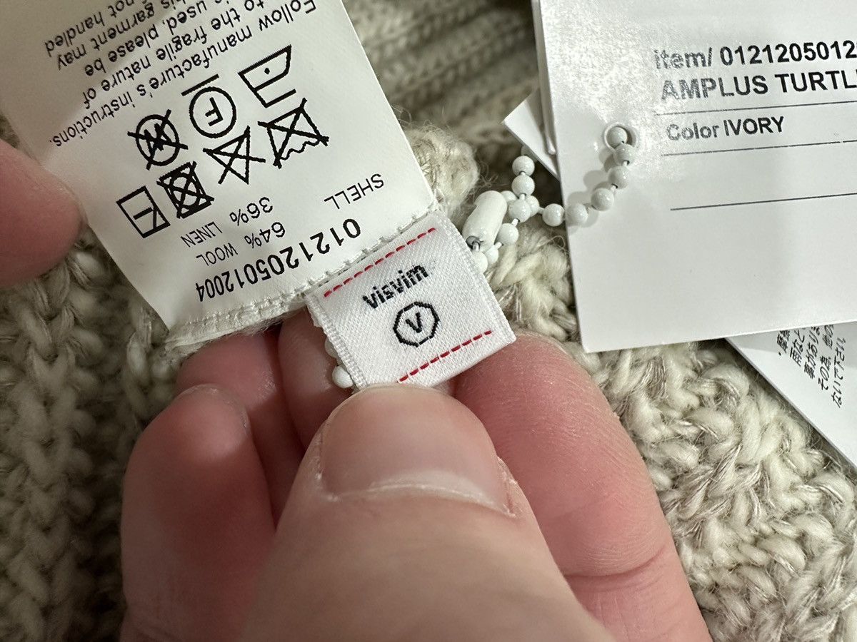 Visvim Amplus turtleneck knit sweater