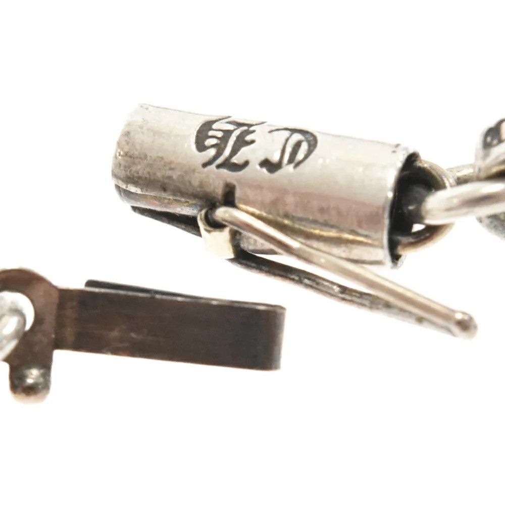 Chrome Hearts Chrome Hearts Filigree Sapphire Cross Paper Chain Necklace Size ONE SIZE - 7 Thumbnail