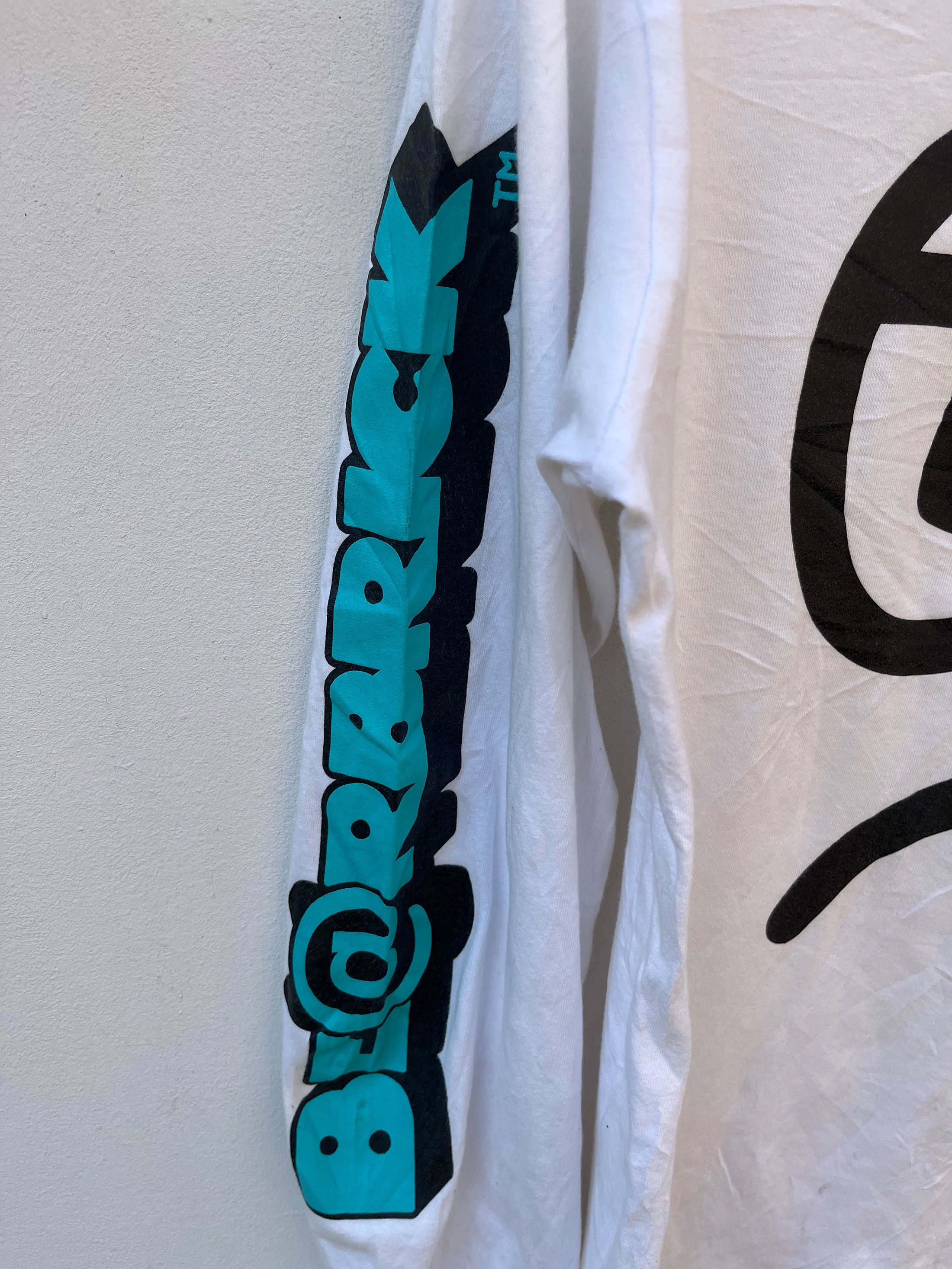 Japanese Brand × Medicom Toy × atmos atmos Japan Be@rbrick Tear Away Spell Out Size US M / EU 48-50 / 2 - 3 Thumbnail