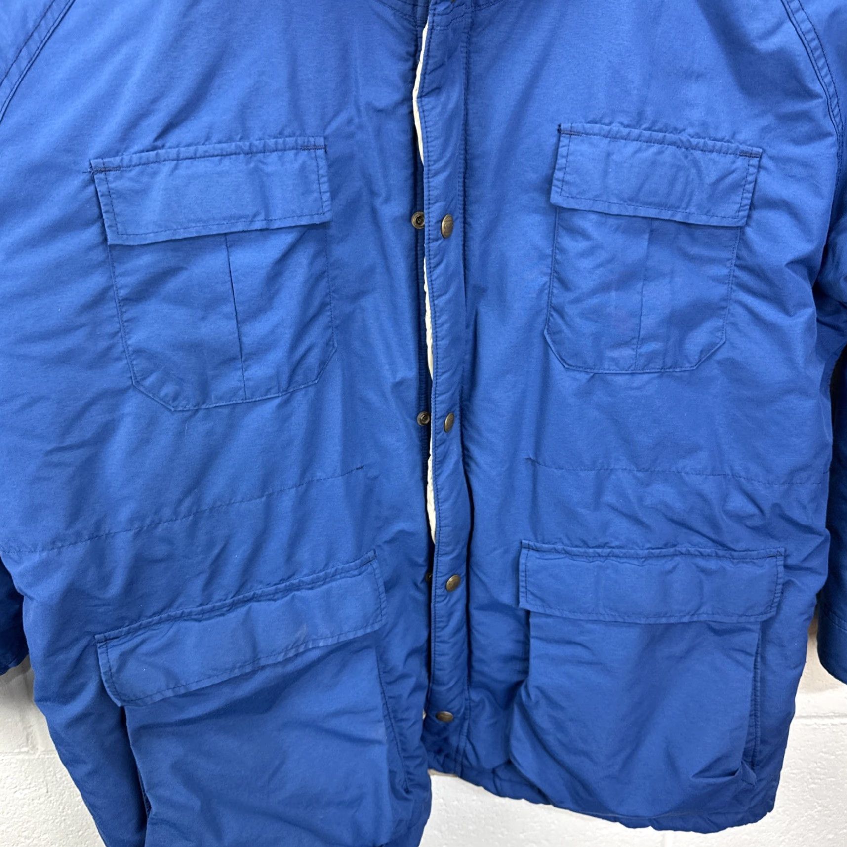 Vintage Vintage LL Bean Baxter State Parka Jacket Mens XL Blue 1423 Hooded L.L. Zip Size US XL / EU 56 / 4 - 7 Thumbnail