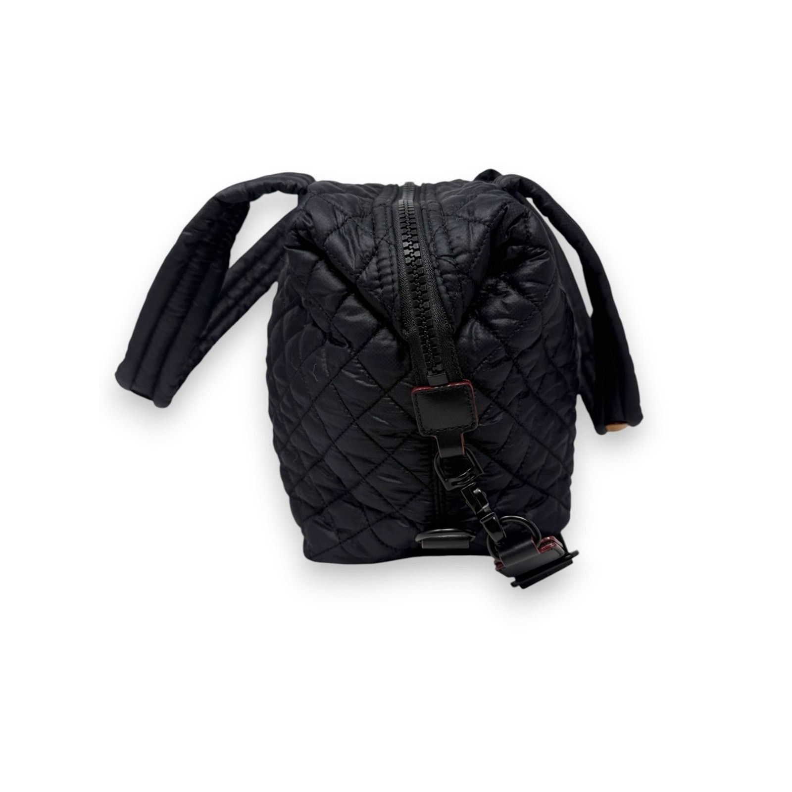 MZ Wallace MZ Wallace Sutton Black Zippered Travel Crossbody Bag Medium Size ONE SIZE - 4 Thumbnail
