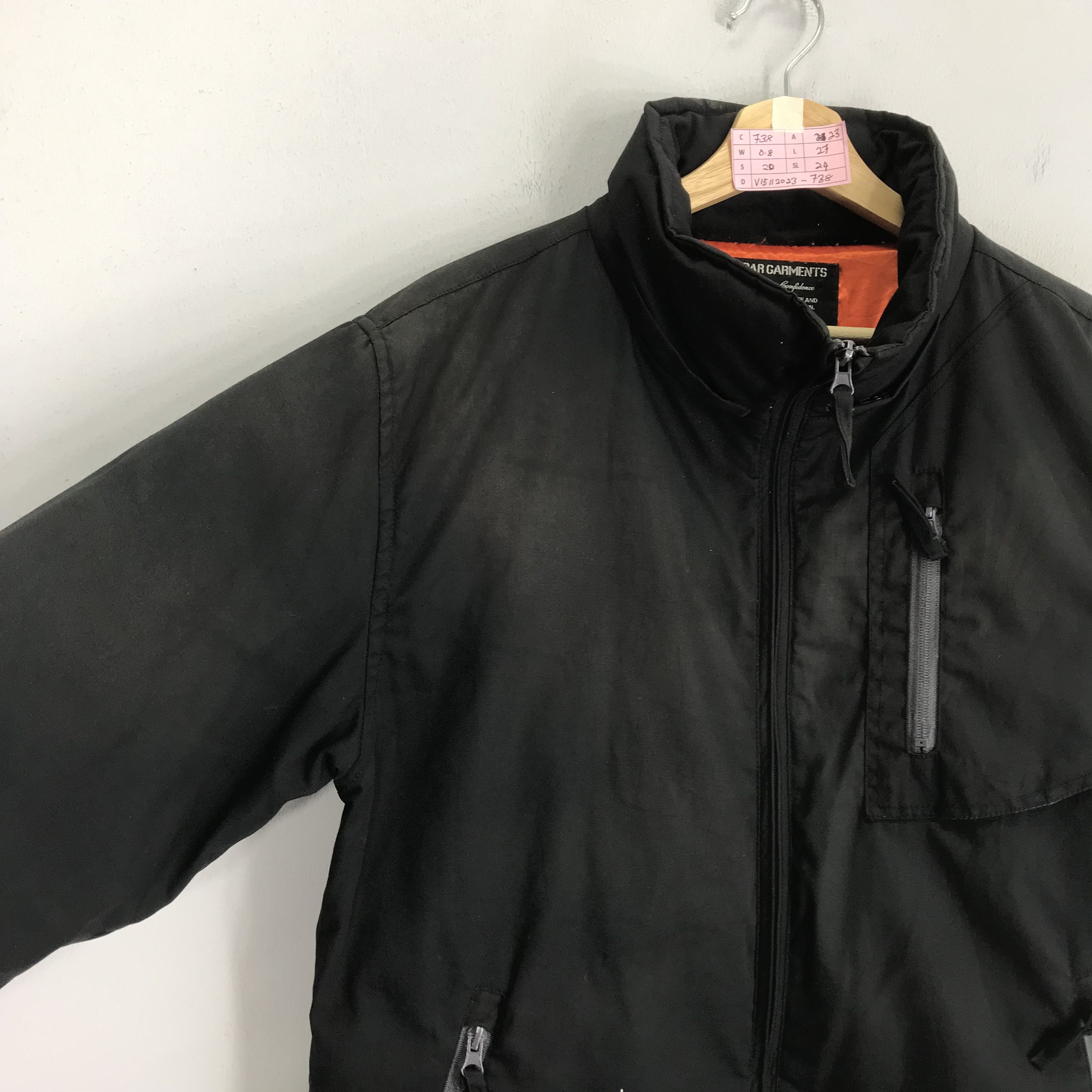 Japanese Brand Vintage Crebar Garments Union Made Black Bomber Jacket Size US M / EU 48-50 / 2 - 5 Thumbnail