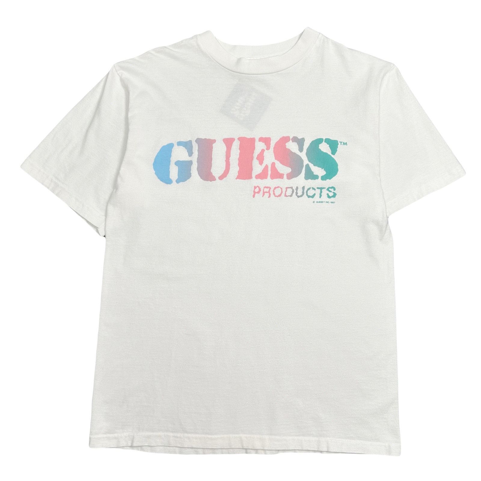 Guess Vintage Guess Products Graphic Tee S Size US S / EU 44-46 / 1 - 1 Thumbnail