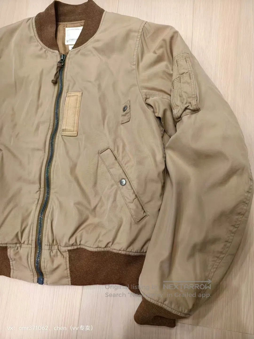 Visvim VISVIM 20SS THORSON Mud-Dyed MA1 Jacket. Size US M / EU 48-50 / 2 - 4 Thumbnail