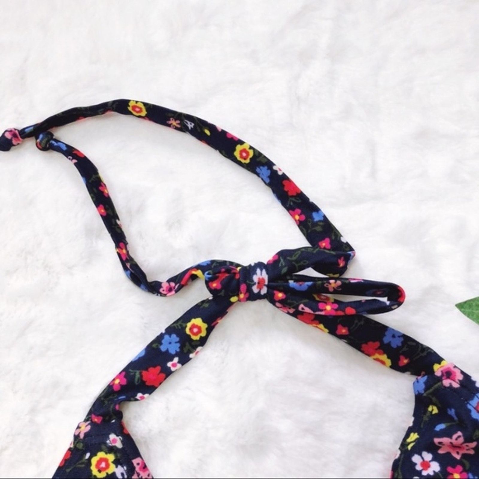 Gap GAP Floral Mix Triangle Bikini Top Size M / US 6-8 / IT 42-44 - 7 Thumbnail