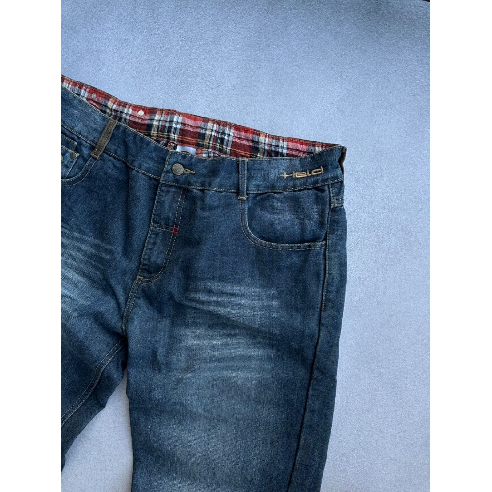 Japanese Brand VTG Held Moto Japanese Heavy Jeans With Protection Size US 30 / EU 46 - 4 Thumbnail