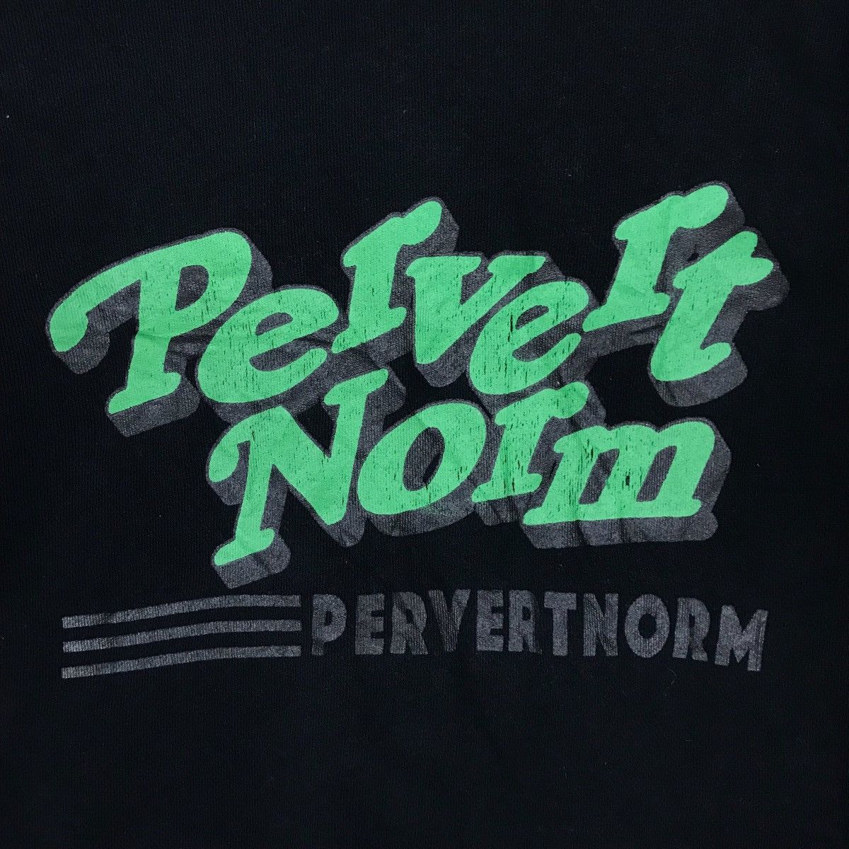 Cooper Vintage Cooper Pervertnorm Spell Out Pullover Jumper Size US L / EU 52-54 / 3 - 6 Thumbnail