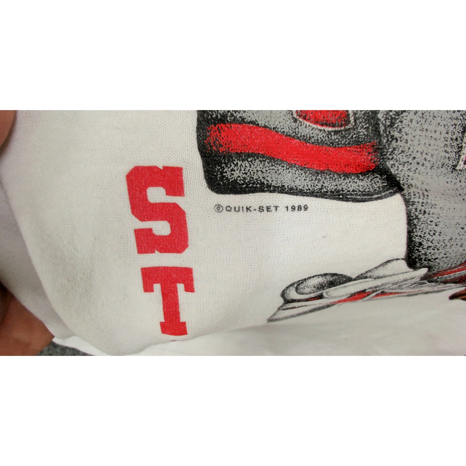 Vintage Vintage 1989 Ohio State Buckeyes Single Stitch Tee Size US S / EU 44-46 / 1 - 6 Thumbnail