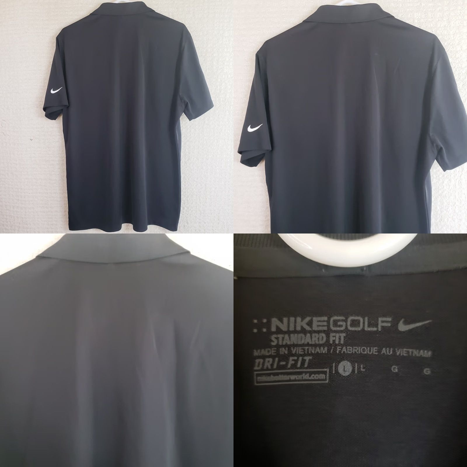Nike Nike Polo Shirt Mens L Black Short Sleeve Dri-Fit Golf Hootie Masters Shirt Size US L / EU 52-54 / 3 - 9 Thumbnail