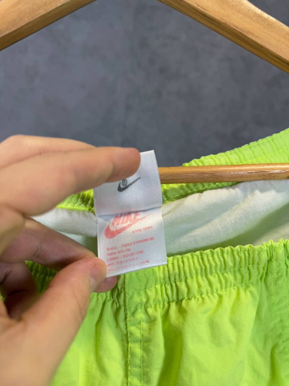 Vintage Nike vintage swoosh made in Taiwan nylon shorts Size US 34 / EU 50 - 5 Thumbnail