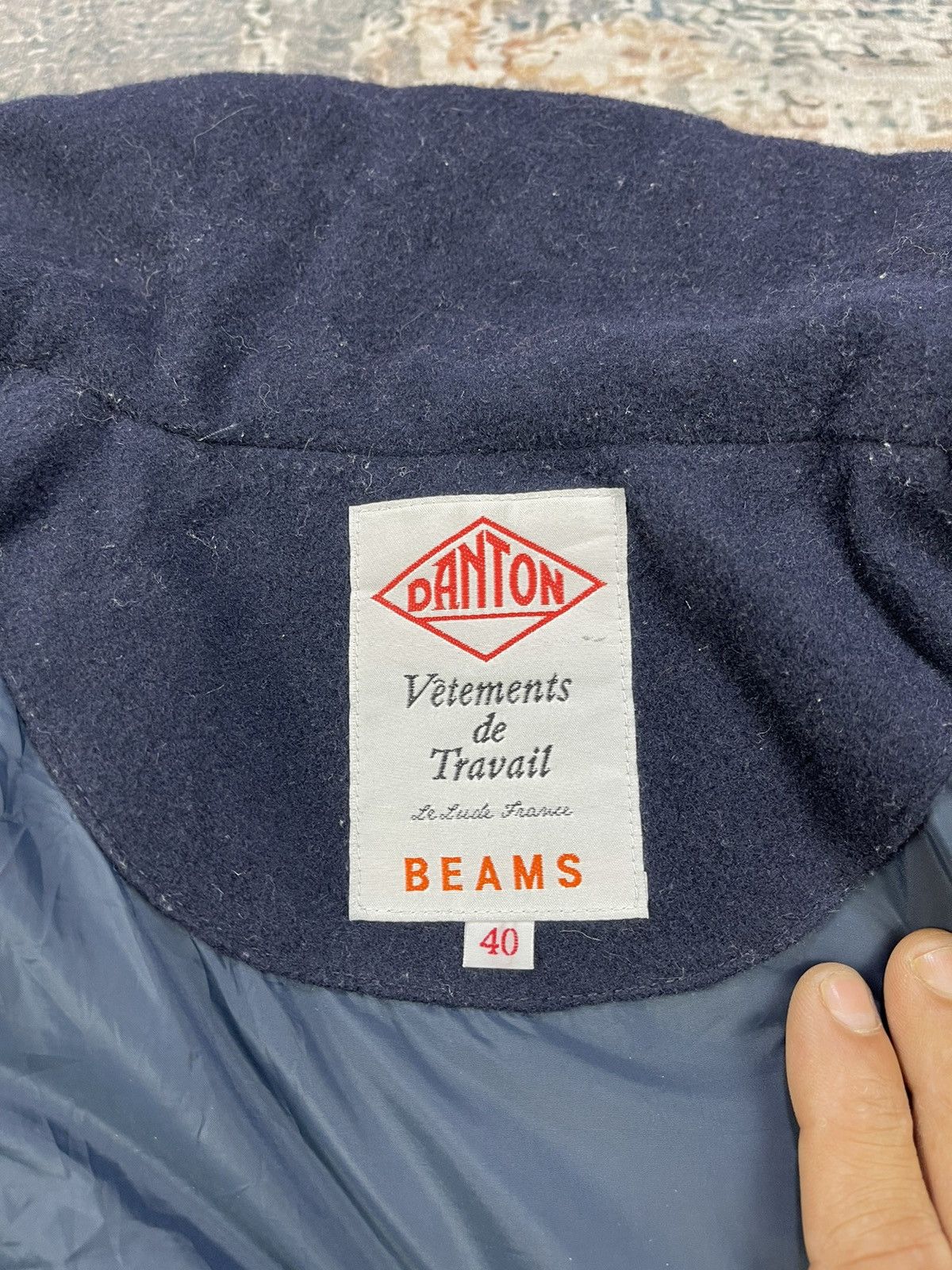 Danton Danton X BEAMS Feather Down Vest Size US M / EU 48-50 / 2 - 8 Thumbnail
