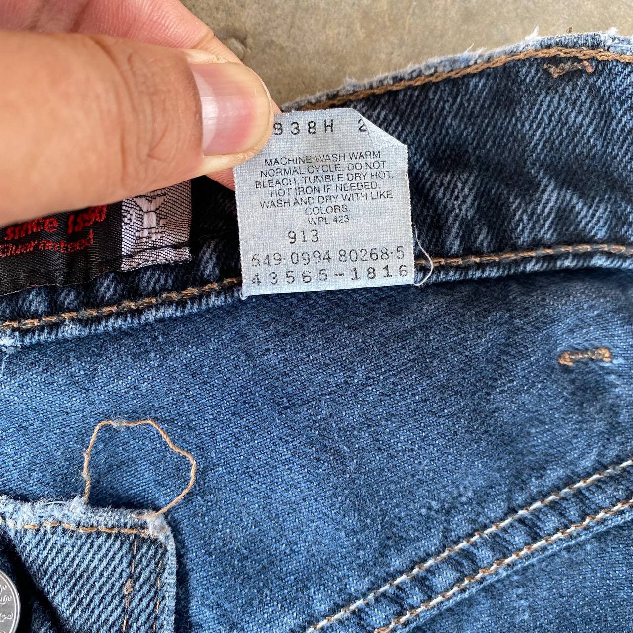 Levi's Vintage Clothing VINTAGE 1994 LEVIS SILVERTAB LOOSE BAGGY FADED BLACK W32X30" Size US 32 / EU 48 - 9 Thumbnail