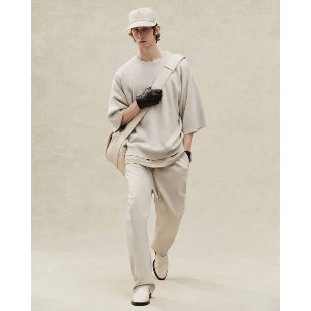 image of Fear Of God Eternal Black Leather Gloves, Men's