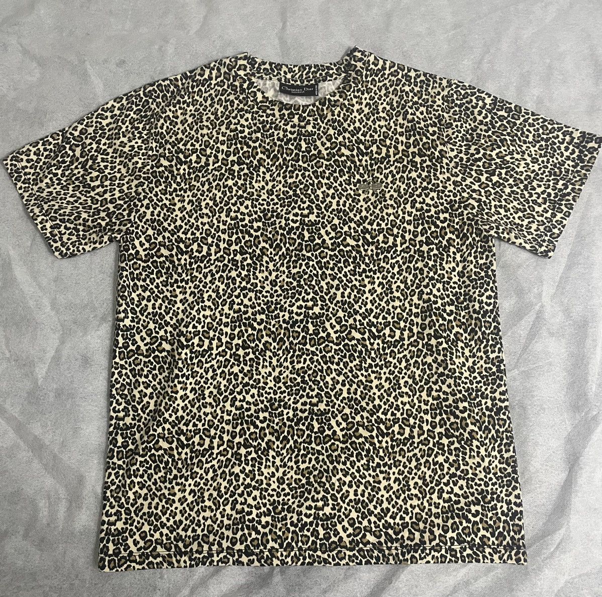 Christian Dior Monsieur Christian Dior Monsieur Leopard Pattern Tee Size M / US 6-8 / IT 42-44 - 2 Thumbnail