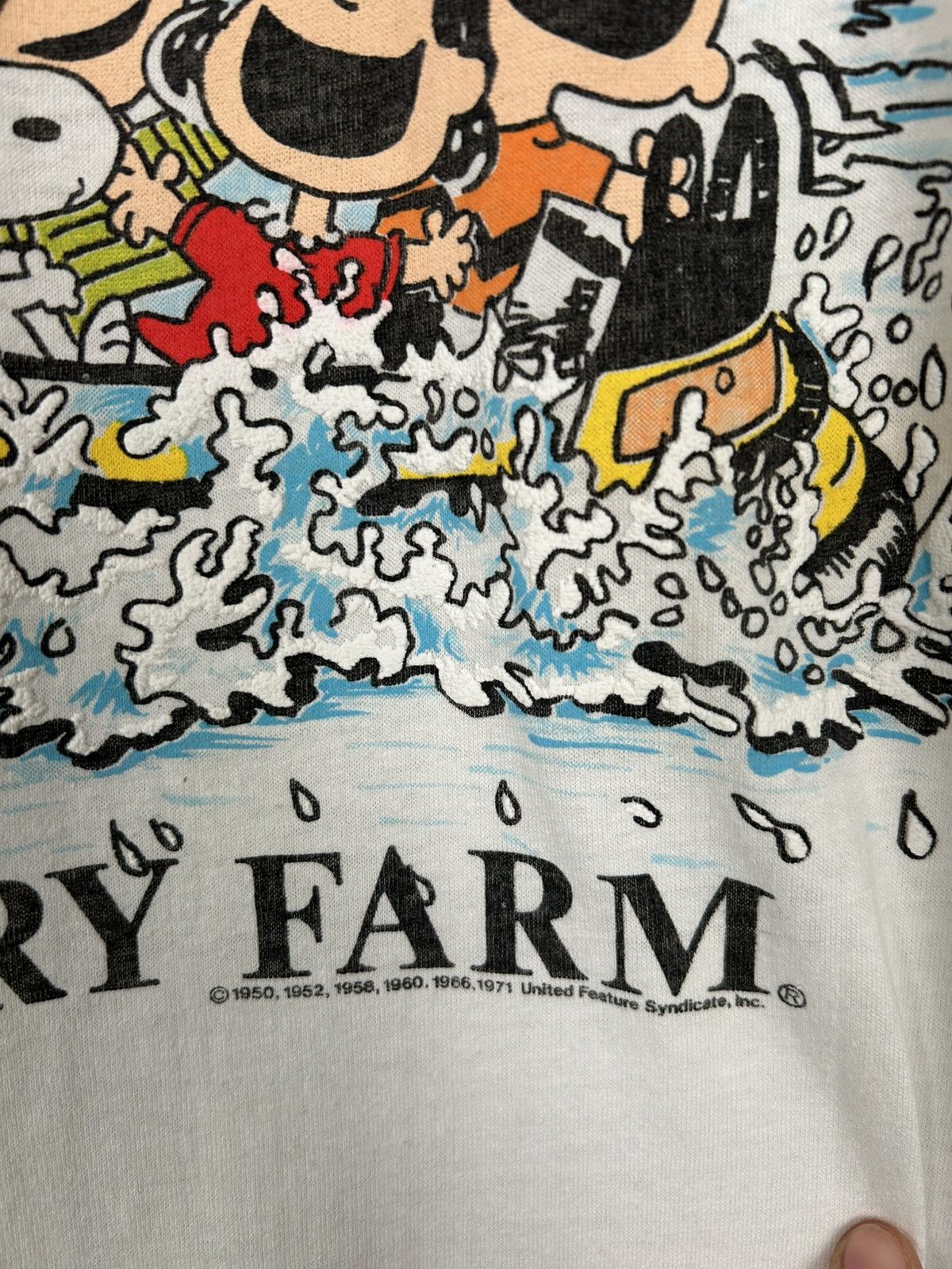 Peanuts Vintage 80s Peanuts Snoopy Knotts Graphic Movie Cartoon Tee Size US L / EU 52-54 / 3 - 4 Thumbnail