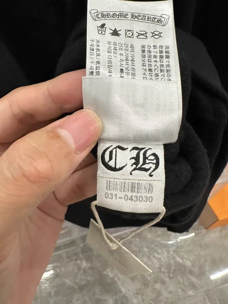 Chrome Hearts CHROME HEARTS Size L Beautiful girl horseshoe black hoodie Size L / US 10 / IT 46 - 9 Thumbnail