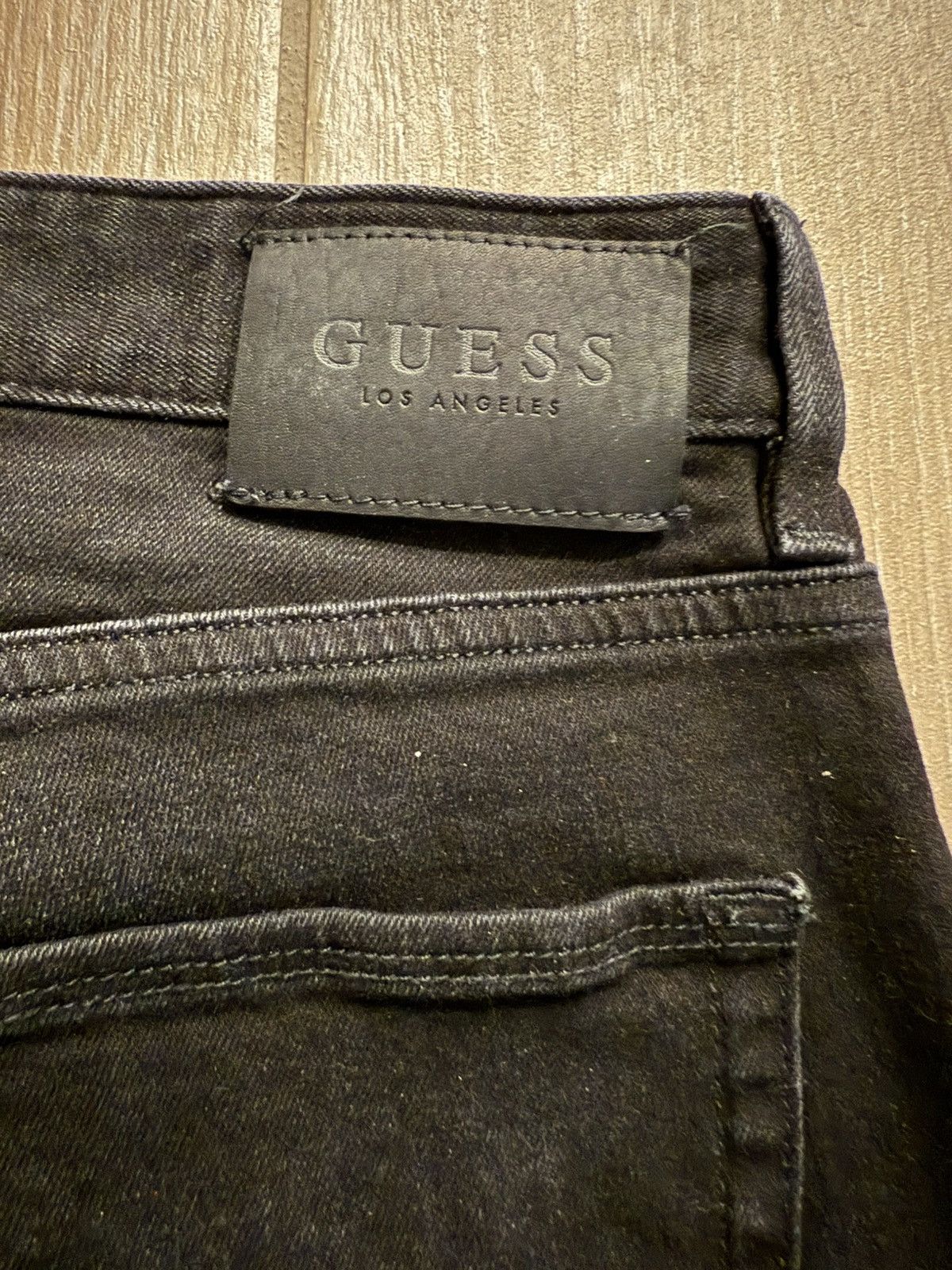 Guess Guess slim tapered moto jeans Size US 30 / EU 46 - 6 Thumbnail