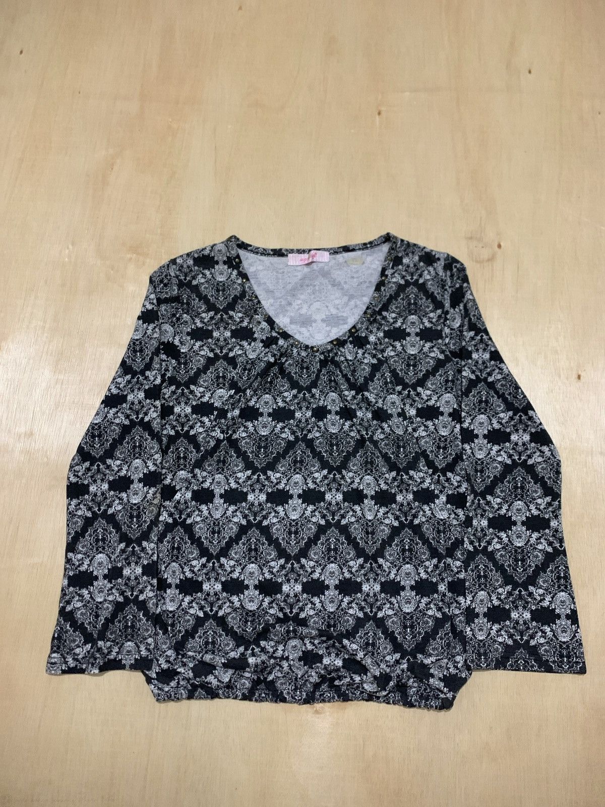 20471120 × If Six Was Nine × Japanese Brand Vintage Y2k Longslevee Ifsixwasnine Style Size M / US 6-8 / IT 42-44 - 2 Thumbnail