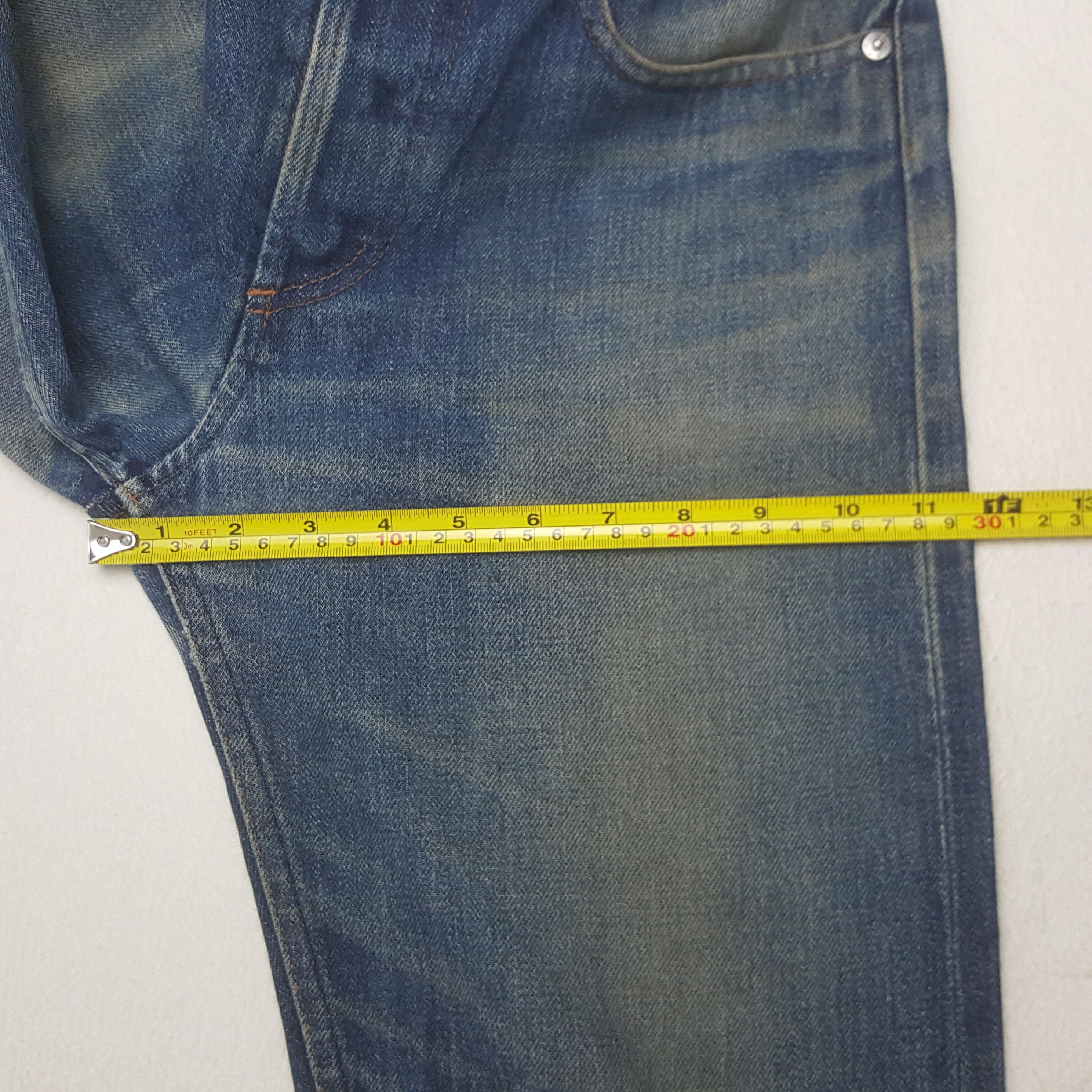 A.P.C. Vintage A.P.C. Selvedge Designer Brand Denim Jeans RR21 Size US 31 - 11 Thumbnail