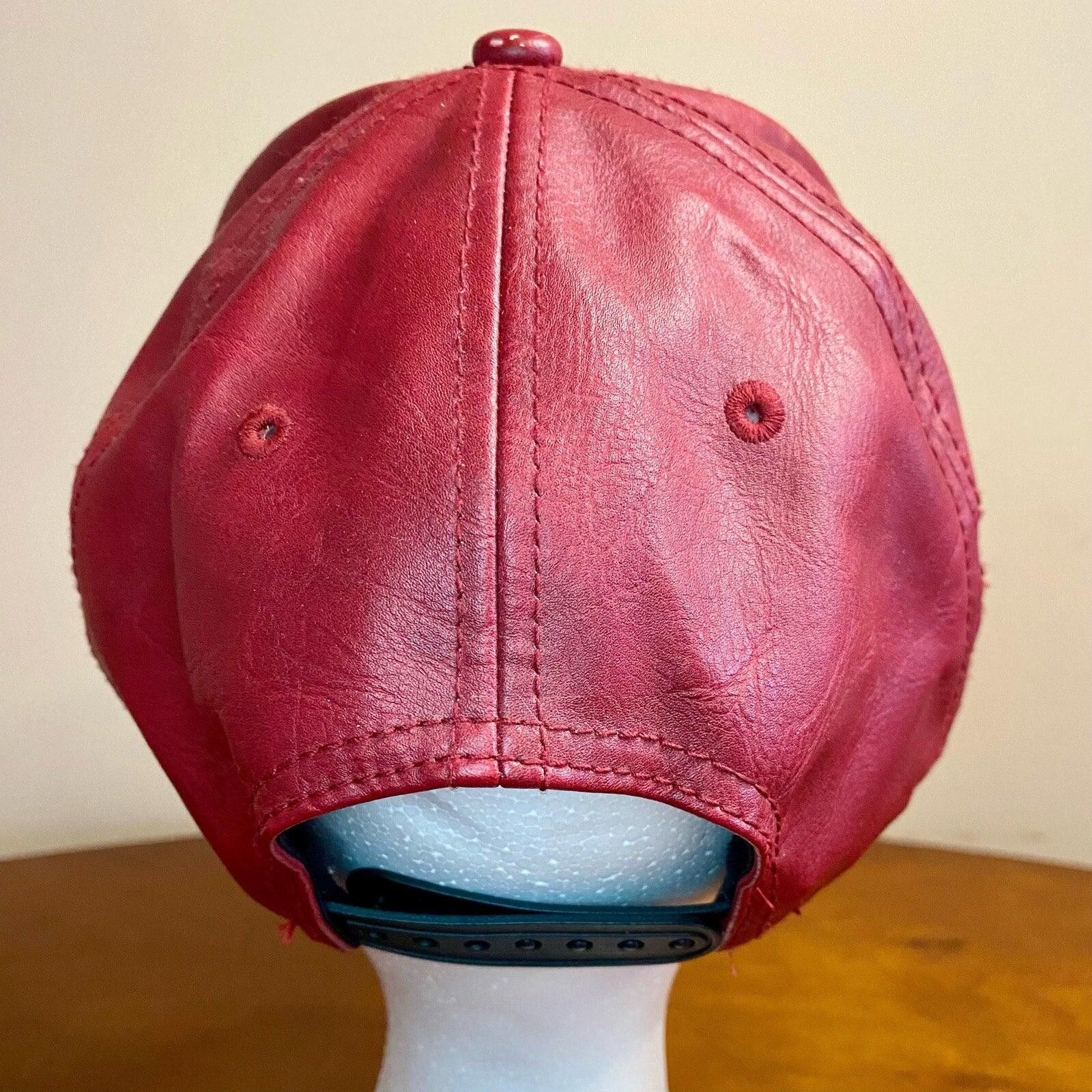DC DC Comics The Flash Superhero Red Leather Hat Mens One Size Size ONE SIZE - 7 Thumbnail