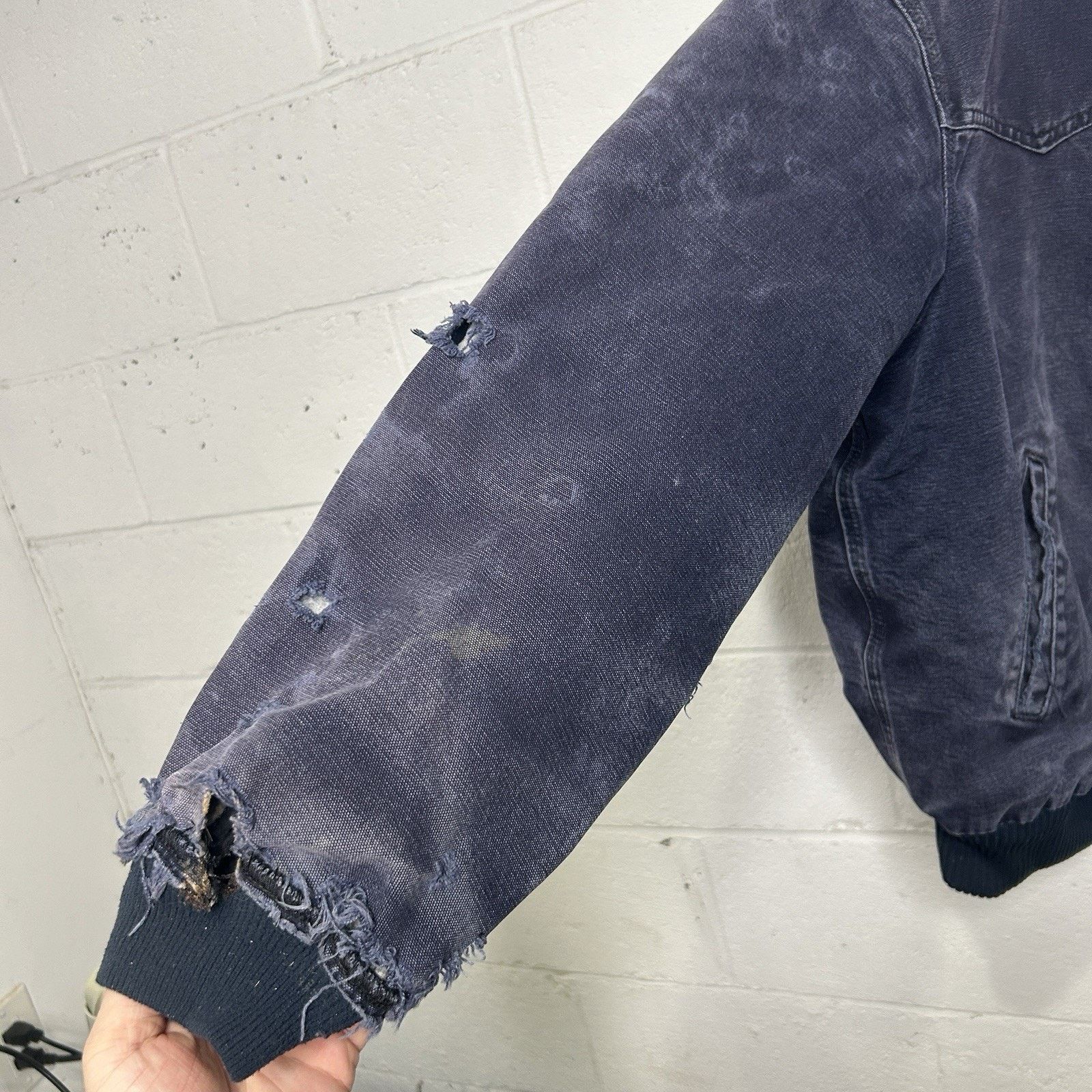 Carhartt Vintage Carhartt Quilted Santa Fe Jacket “Midnight Blue” J14 Size US XL / EU 56 / 4 - 6 Thumbnail