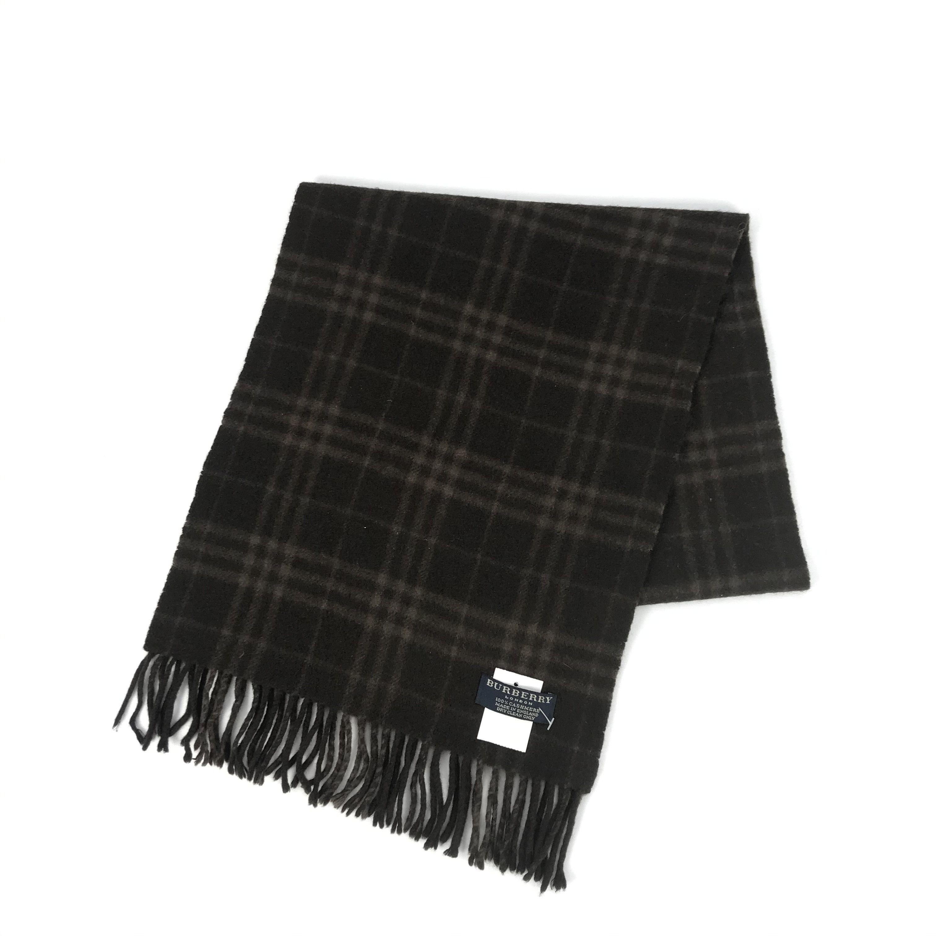 Burberry Vintage Burberry Scarf Muffler Cashmere Wool Scarves Size ONE SIZE - 2 Thumbnail