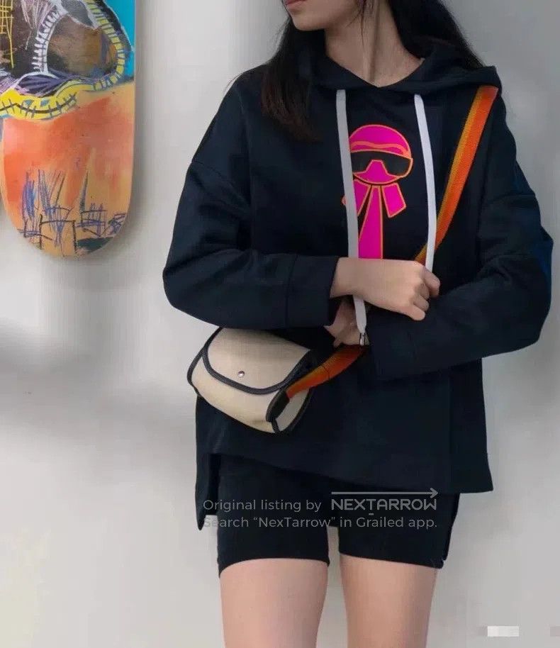 Fendi Fendi La Fayette Embroidered Logo Hooded Sweatshirt Size 4XL / US 24-26 - 9 Thumbnail