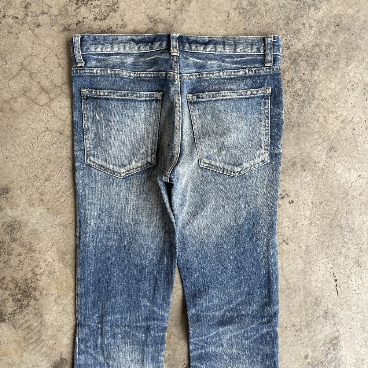 Lounge Lizard 🔥🇯🇵Lounge Lizard Stoned Washed Ripped Distress Skinny Jeans Size US 30 / EU 46 - 5 Thumbnail