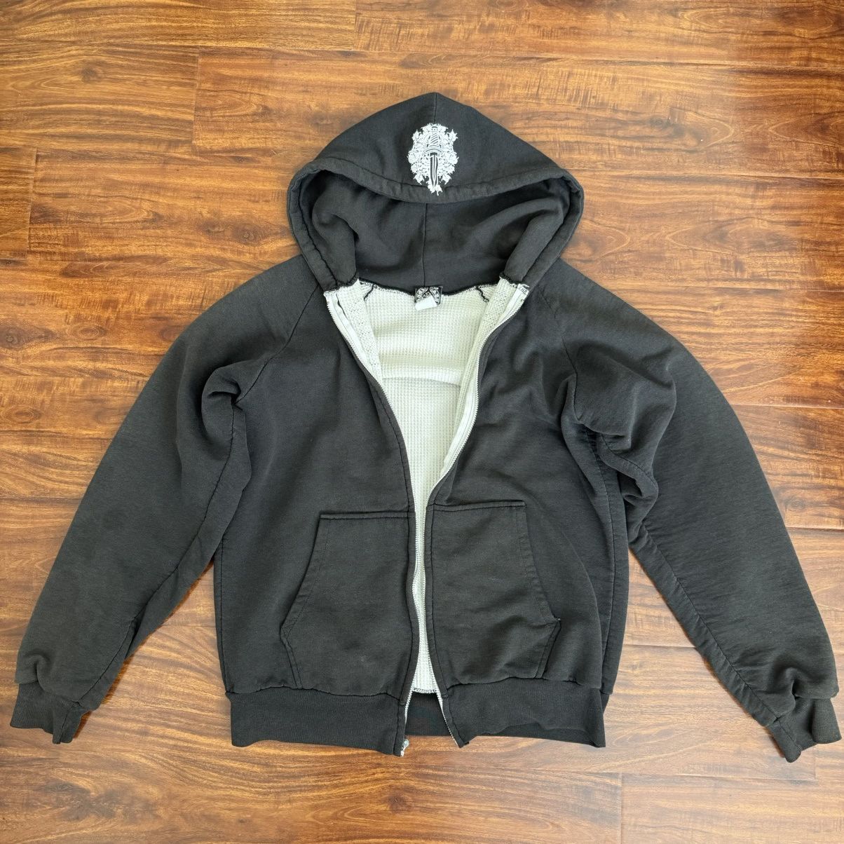 Chrome Hearts vintage thermal chrome hearts zip up Size US XS / EU 42 / 0 - 3 Thumbnail