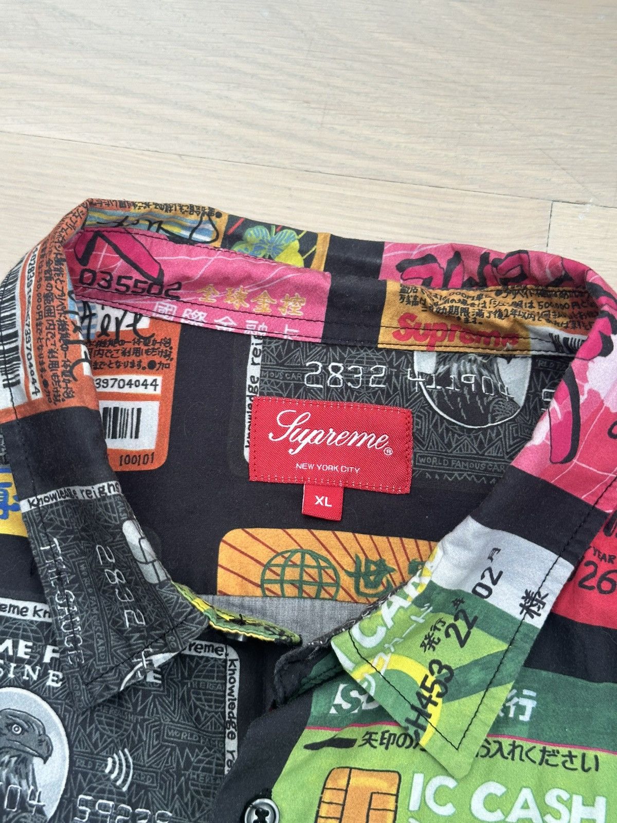 Supreme Supreme creditcard shirt Size US XL / EU 56 / 4 - 4 Thumbnail