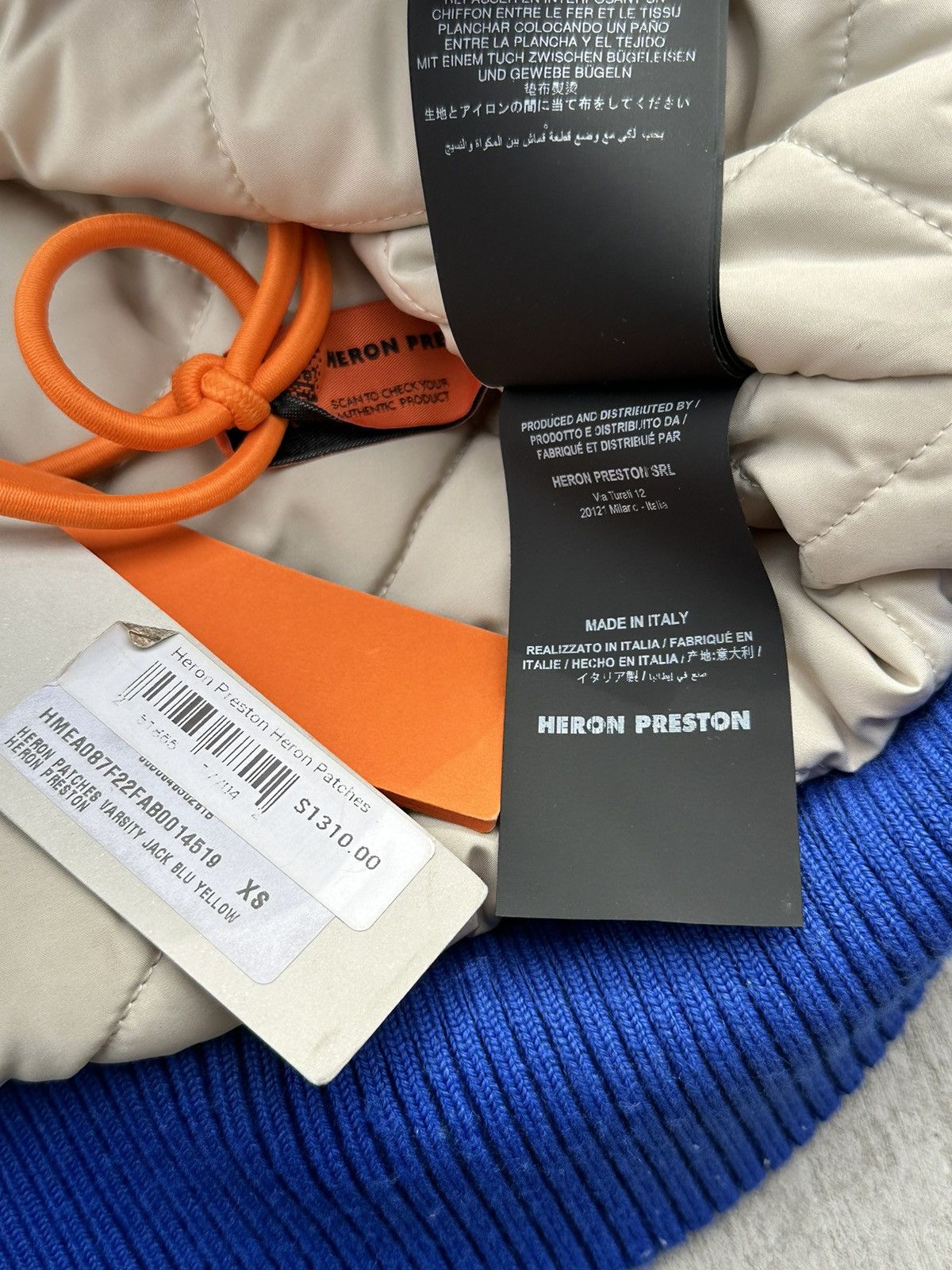 Heron Preston Heron Preston Varsity Jacket Size US XS / EU 42 / 0 - 5 Thumbnail