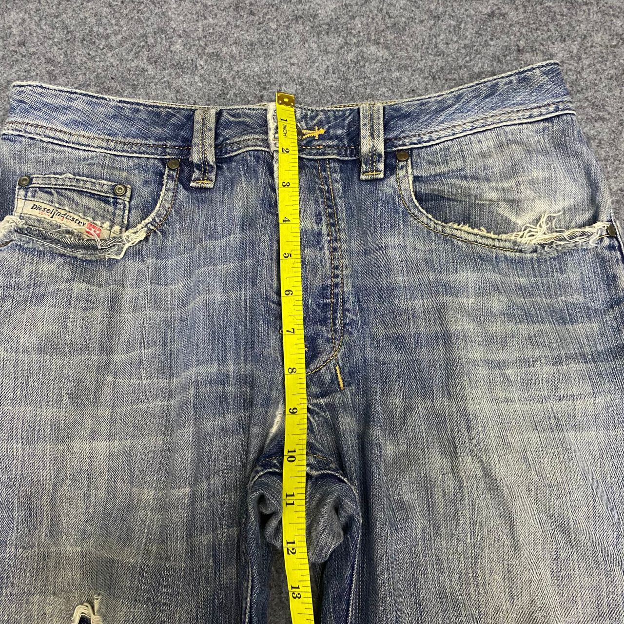 Diesel 💥Best Offer💥Vintage Diesel Industry Distressed Denim Size US 33 - 6 Thumbnail