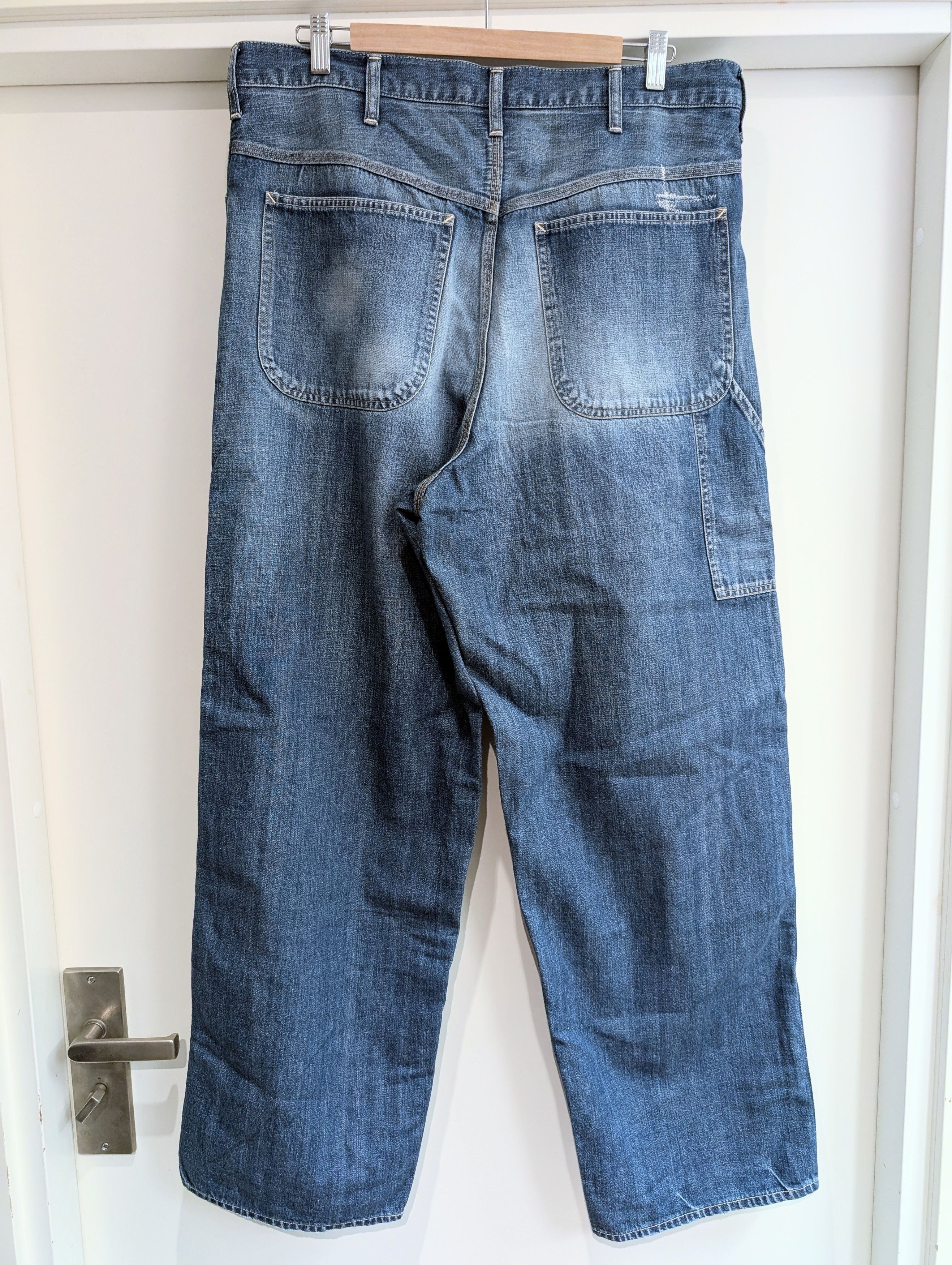 Visvim SS25 Carpenter DMGD denim, size 4, NEW Size US 36 / EU 52 - 3 Thumbnail
