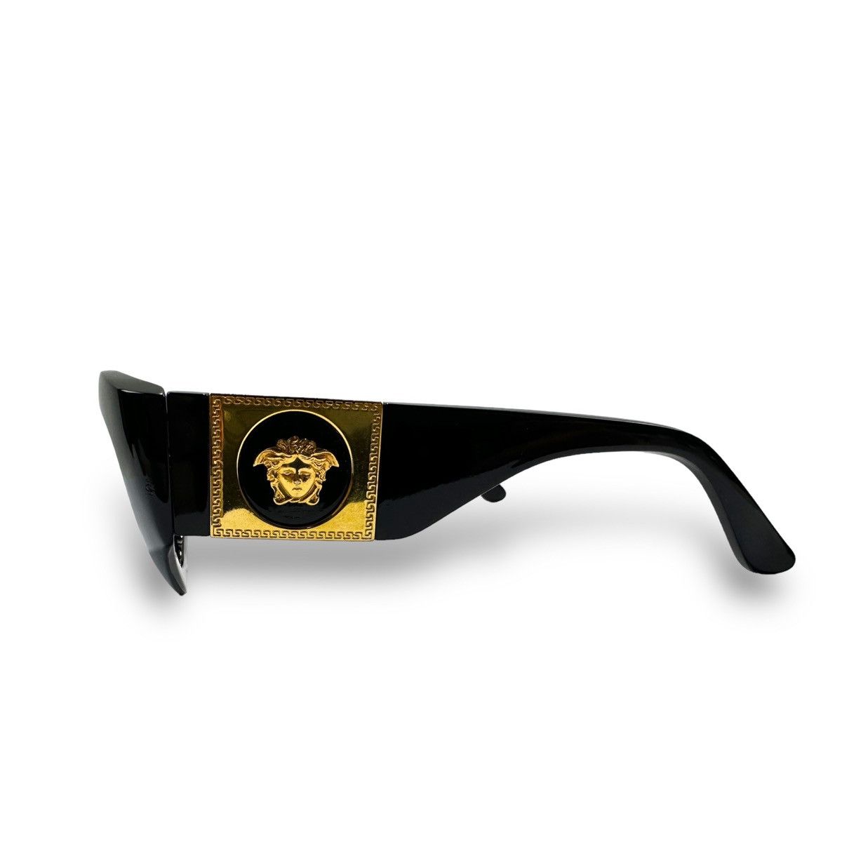 Versace × Vintage Gianni Versace Sun glasses Vintage 420/C Col. 852 90s black Size ONE SIZE - 10 Thumbnail