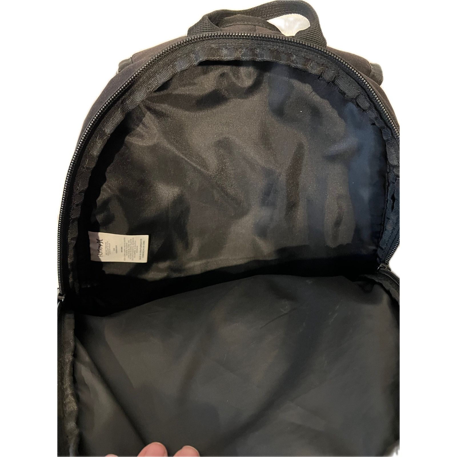 Hurley Hurley Black Gray Skater Backpack Size 28 - 5 Thumbnail